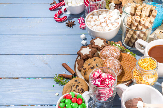Christmas hot chocolate party bar