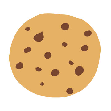 Delicious Sweet Chocolate Cookies PNG Vector