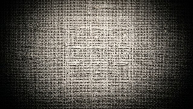 Clean White And Light Grey Woven Fabric Linen Subtle Geometric Vignett