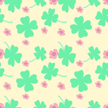 seamless minimal clover