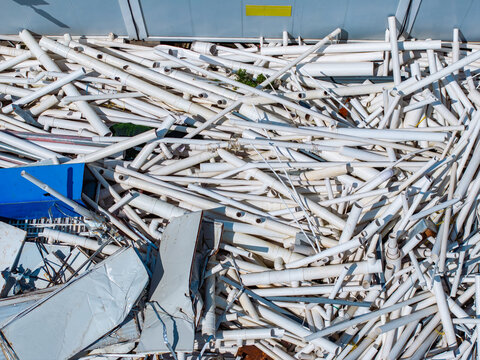 Trash disposal for recycling and re-use. Recycling of Construction waste or debris Industrial scrap Processing.