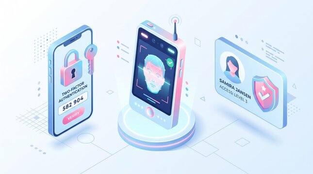 Abstract Vector Two-Factor Authentication and User Privacy Concepts