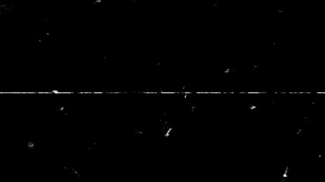Dust and scratches particlesand scan line vintage overlay for retro video effect like Old film vintage overlay for retro video effect 4k video. 