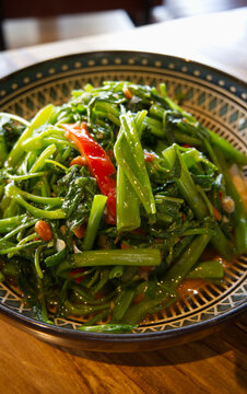 空芯菜炒め