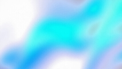 Fototapeta premium Abstract blue and turquoise gradient with grainy texture, soft blurred waves and light glow, modern digital art background for technology branding, UI web design, and creative presentation backdrop