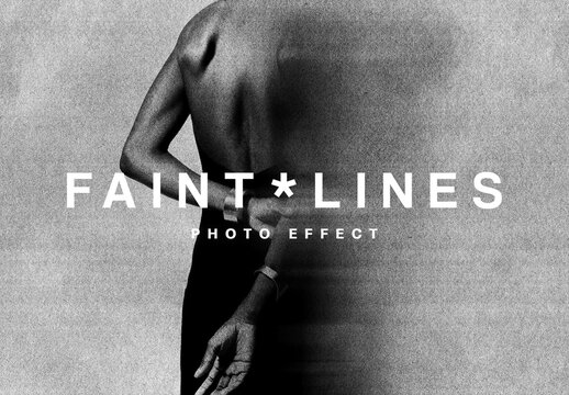 Faint Lines Effect For Poster And Social Media Design