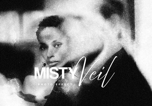 Misty Veil Effect For Poster And Social Media Design