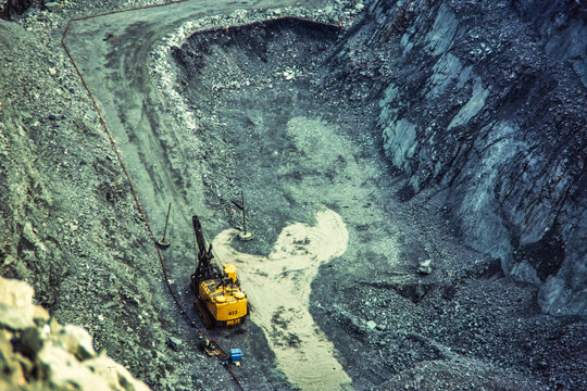 From the Bj&oslash;rnevatn iron ore mine near Kirkenes, Finnmark, Norway