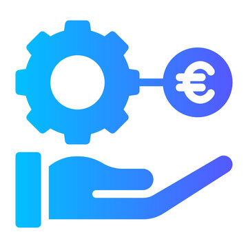 management gradient icon