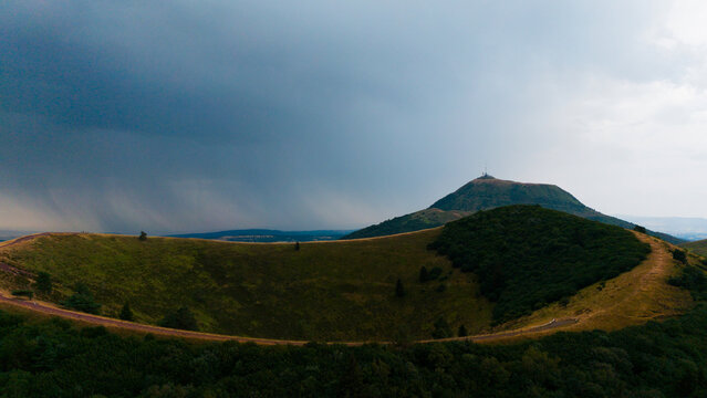 The Puy de Dome in Auvergne 