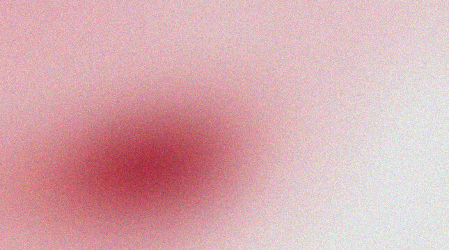 Abstract noisy pink and white gradient background with soft red spot, perfect for feminine and romantic design themes.