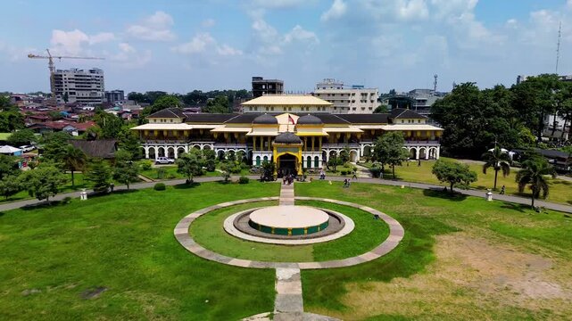 Maimun Palace Historic Royal Architecture and Cultural Heritage Landmark in Medan
