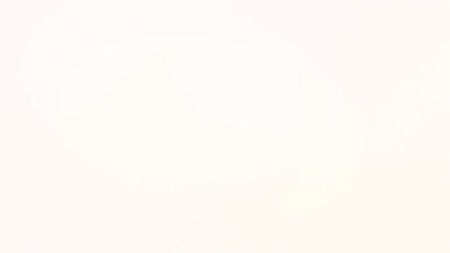 Clean minimalist solid pure white background screen animation for video production, product presentation backdrop, seamless blank high-key copy space overlay and graphic design template.