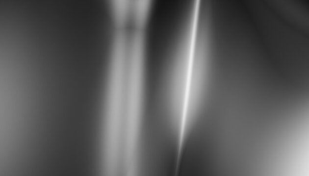 Abstract blurred gray and white light streaks creating a soft glowing