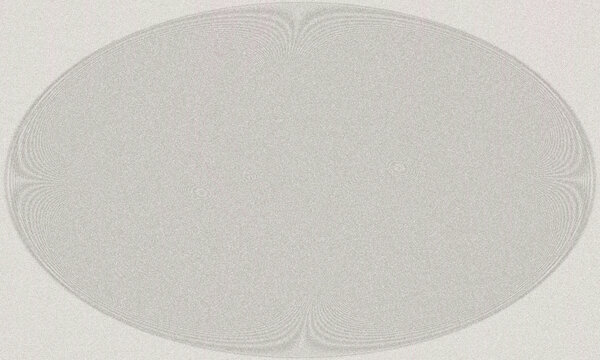 Abstract with a textured oval shape in the center, featuring subtle concentric lines and a grainy, light gray surface pattern