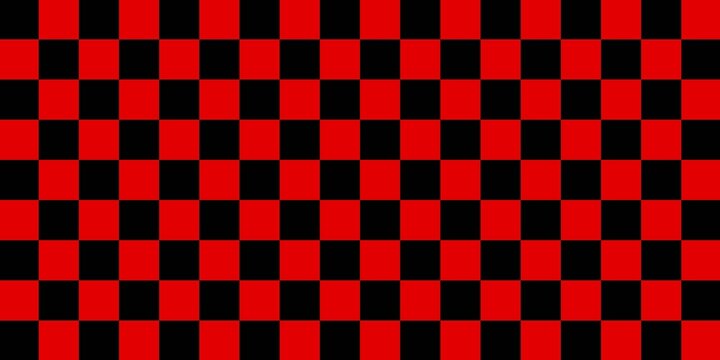checkered red black pattern for transparent background, check tile square black white pattern