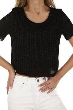 Fashion photoshoot in a studio with a white background for e-commerce