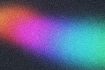 Fototapeta premium Vibrant diagonal grainy gradient blending orange pink and blue for dynamic social media posts.