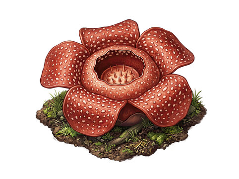 Tropical Rafflesia arnoldii