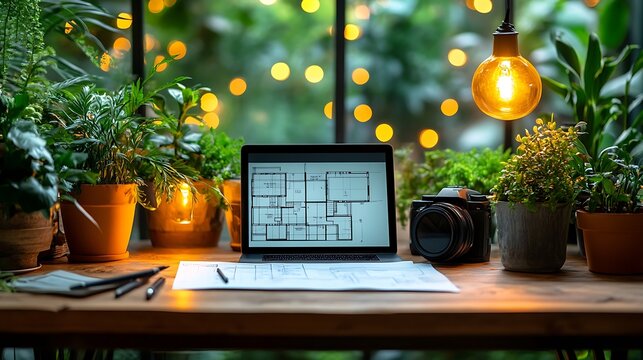 Home Office Architect Desk.