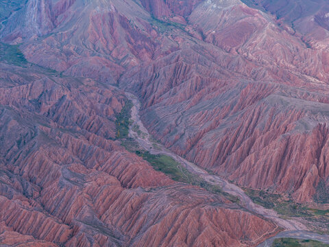Eroded Andean Badlands