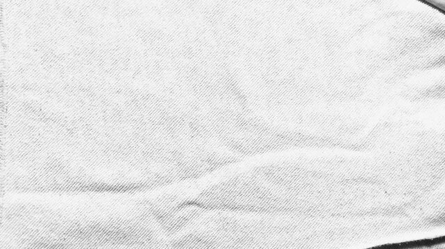 white cotton fabric texture draping softly, knit weave macro detail for minimalist banner, backdrop, web design