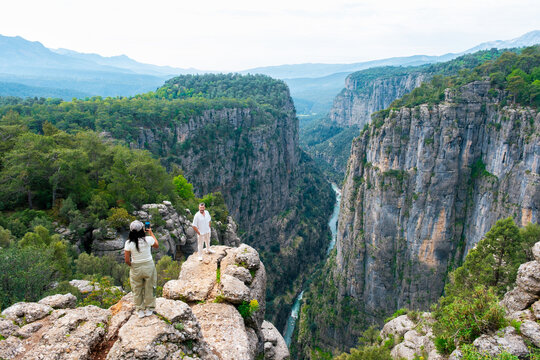 Exploring the breathtaking vistas of Tazi Canyon in Turkey