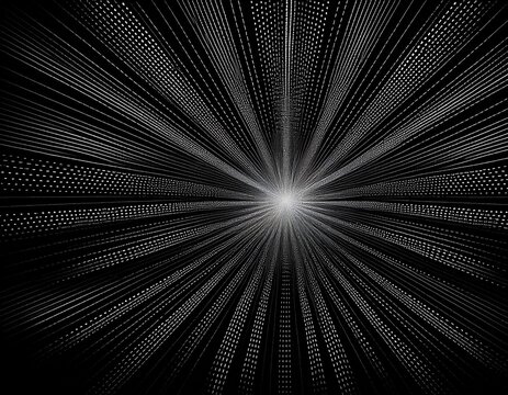 abstract black dotwork starburst with stipple effect and grainy halftone gradient black star sparkle burst grunge edge patterns backgrounimage