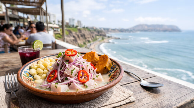 Peruvian Ceviche Fresh Lime Fish