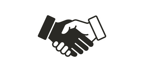 Professional business handshake gesture isolated on transparent background. © Naibullah