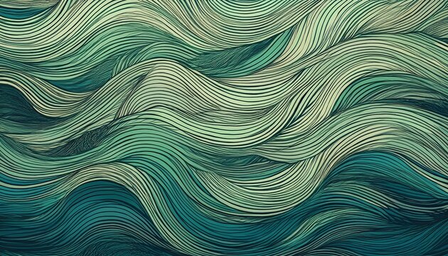pattern of scrawl lines waves repeating texture