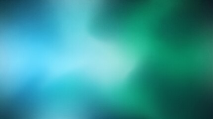 Fototapeta premium Abstract blue and green gradient background with soft light texture for modern design.