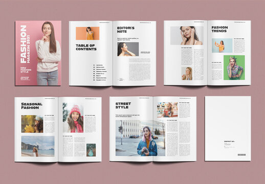 Fashion Magazine Template