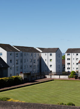 Council housing in poor area of Glasgow
