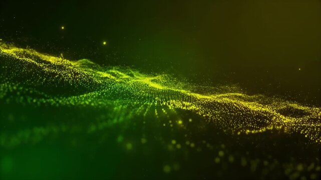 Bioluminescent deep sea jellyfish swimming in dark ocean currents