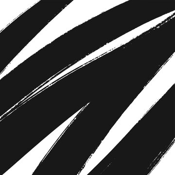 Grunge brush texture with bold diagonal stripes,irregular paint marks,rough edges.Abstract zebra print with distressed painted lines.Animal pattern for posters,packaging,apparel graphics,branding