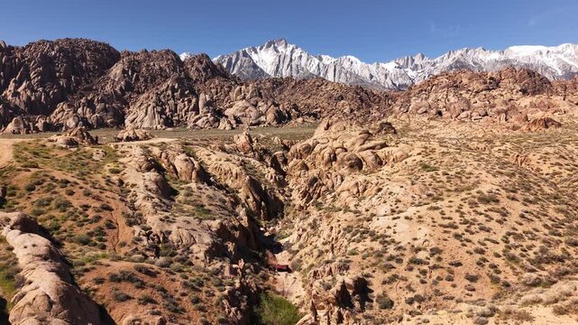 Alabama Hills - Gunga Din Canyon
