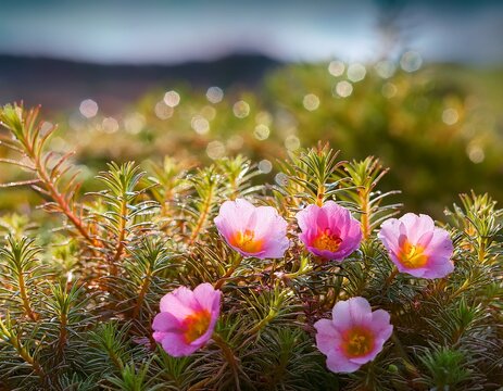 moss rose portulaca grandiflora