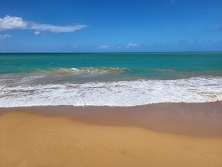 Naklejka premium Plage de la Perle, Guadeloupe