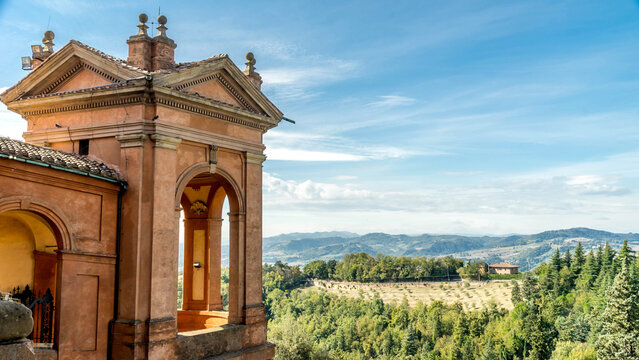 Sanctuary of the Madonna of San Luca in Bologna - Italy