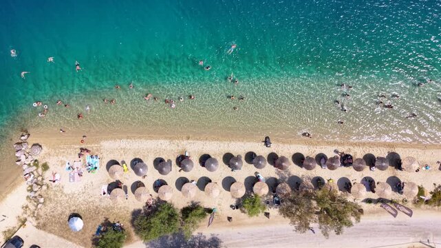Toroni, Greece, Sithonia, Halkidiki, Chalkidiki, Toroni beach, Greek beach, Greek coast, Mediterranean, Aegean Sea, beach, sandy beach, coastline, seaside, turquoise water, crystal clear water, clear 