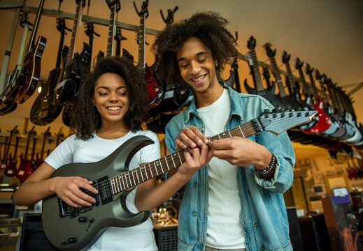 Learning Electric Guitar.