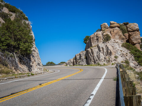 The Catalina Highway  and General Hitchcock Highway. In the Santa Catalina Mountains  often called the Mount Lemmon Scenic Byway; outside Tucson Arizona, USA