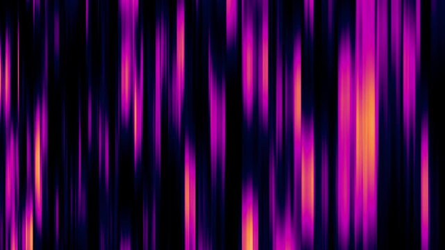 Purple and pink vertical anime speedlines moving on black background seamless loop