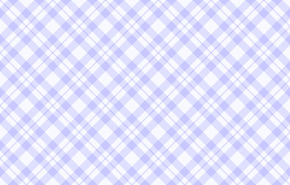 Seamless plaid gingham pattern background, soft lavender plaid medium check pattern for fabric print design