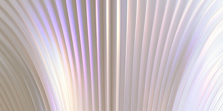 Soft, curved ridges bathed in subtle pastel light, creating a smooth, flowing texture