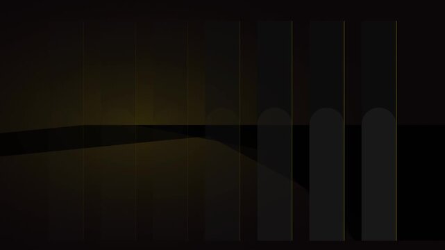 Brutalist theater of shadows architectural light abstract loop background