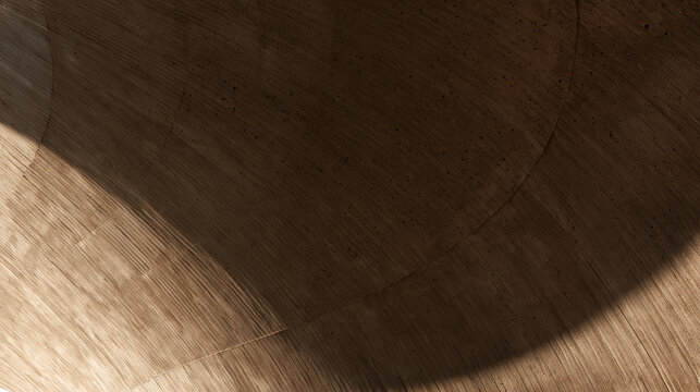 Abstract Concrete Texture with Curved Light and Shadow