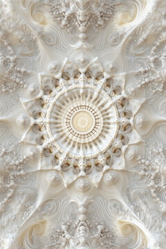 abstract fractal art, beautiful fractal pattern that fills the entire space, variation 03, illustration