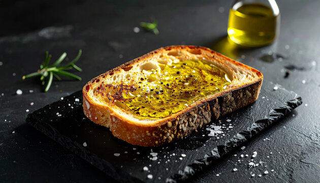 Pan con aceite de oliva 